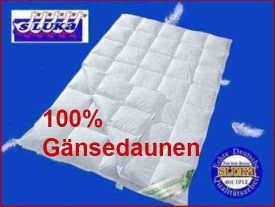 Daunendecke 100% Daunen